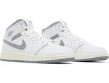 Load image into Gallery viewer, Nike Air Jordan 1 Mid 'Neutral Grey' Women's (GS) - Untied AU
