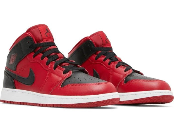 Nike Air Jordan 1 Mid 'Reverse Bred' Women's (GS) - Untied AU