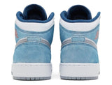 Load image into Gallery viewer, Nike Air Jordan 1 Mid SE 'French Blue' Women's (GS) - Untied AU
