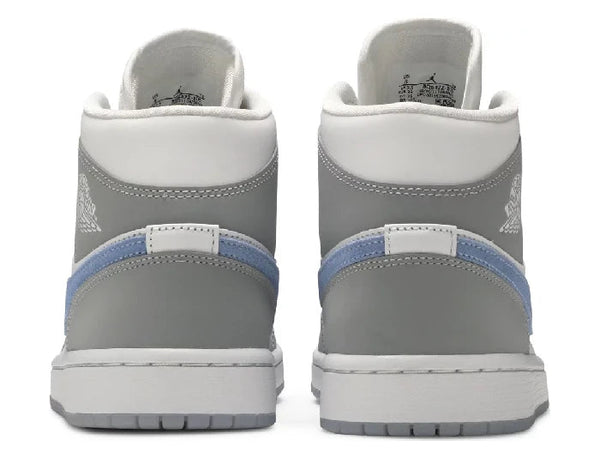 Nike Air Jordan 1 Mid 'Wolf Grey Aluminum' Women's â UNTIED AU