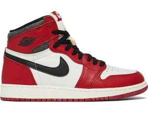 Nike Air Jordan 1 Retro High OG 'Chicago Lost & Found' Women's (GS) - Untied AU