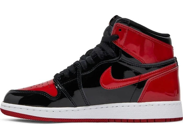 Nike Air Jordan 1 Retro High OG 'Patent Bred' Women's (GS) - Untied AU