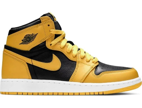 Black and yellow jordan 1 womens best sale