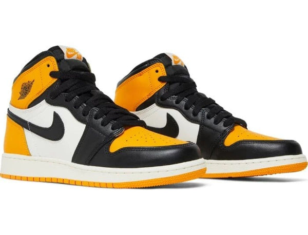 Nike Air Jordan 1 Retro High OG Taxi Yellow Toe Women s GS