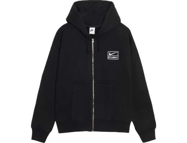 Nike x Stussy Fleece Zip Hoodie 'Black' - UNTIED AU